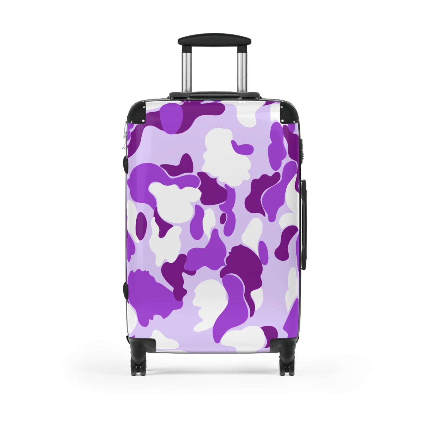 Dev-Camo Purple/White Suitcase