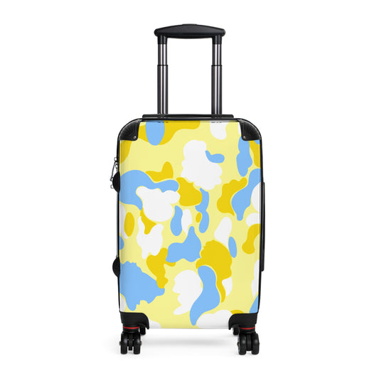 Dev-Camo Yellow/Blue Suitcase