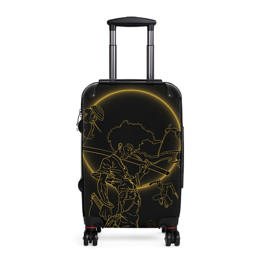Travel Samurai Black Moon Suitcase
