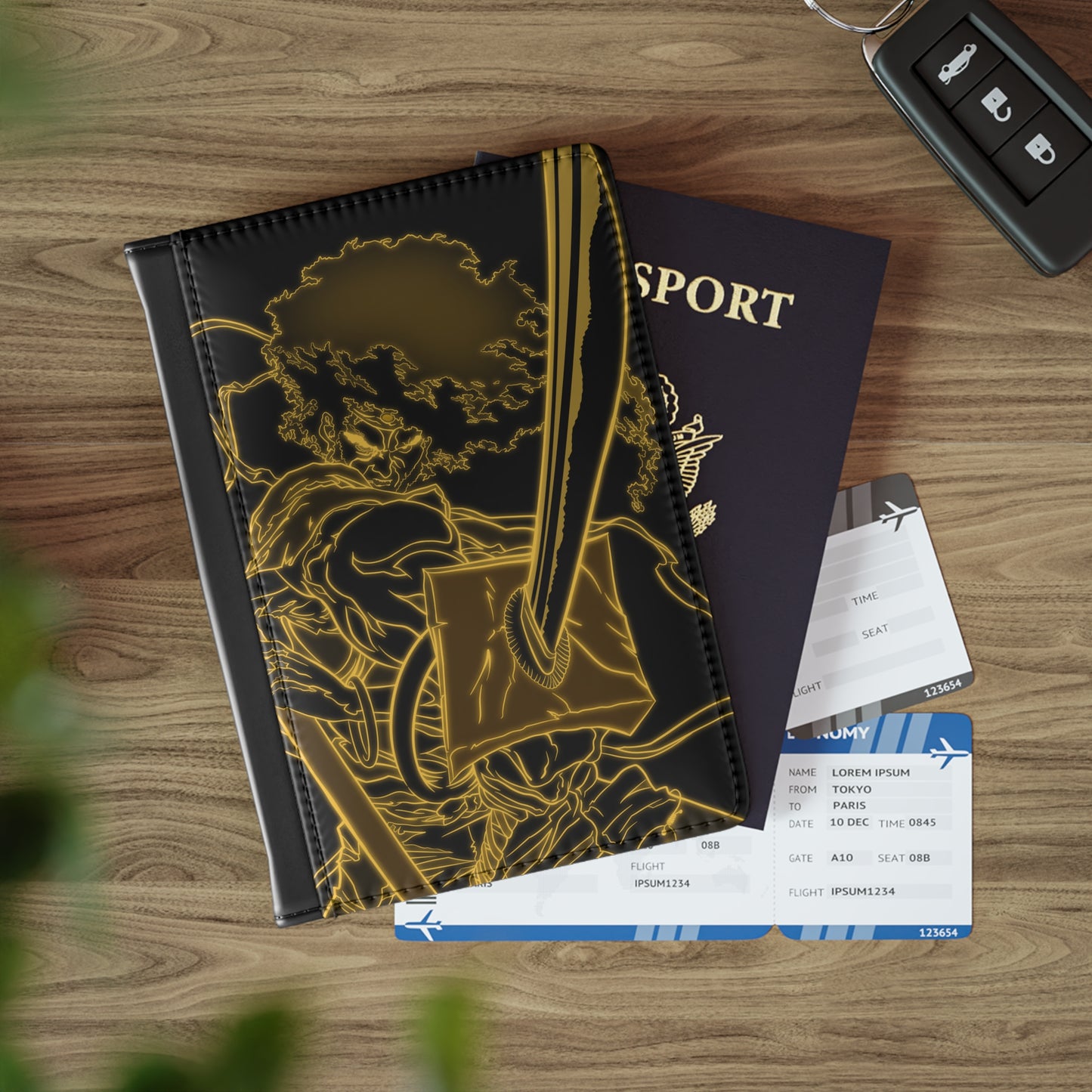 Travel Samurai  Passport Cover