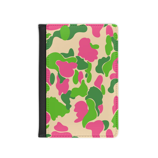 Dev-Camo Green/Pink Passport Cover