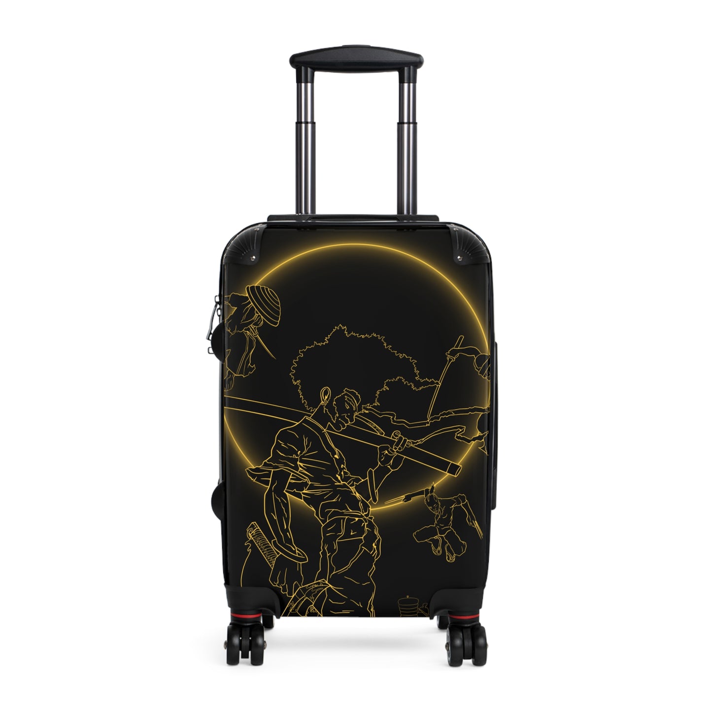 Travel Samurai Black Moon  Suitcase