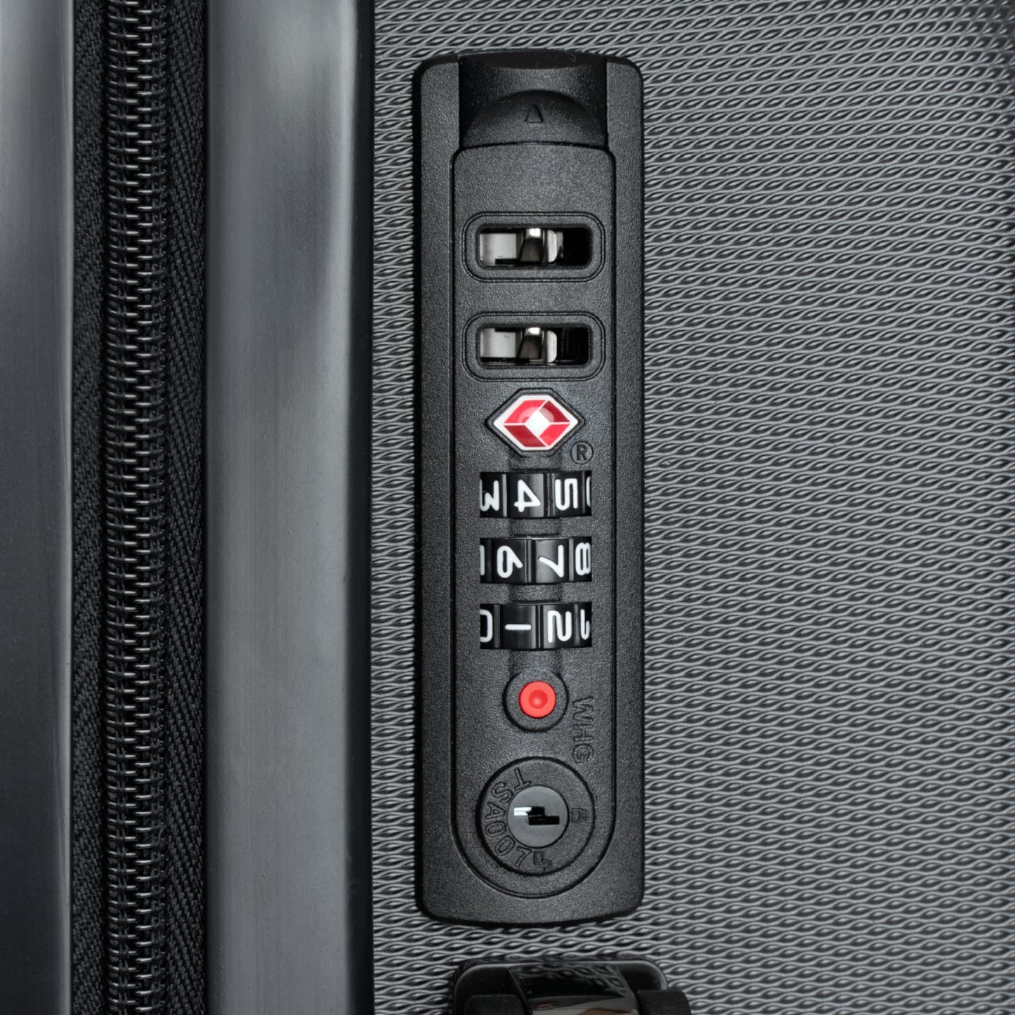 Travel Samurai Black Moon  Suitcase