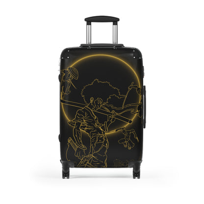 Travel Samurai Black Moon  Suitcase