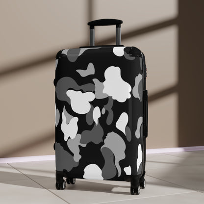Dev-Camo Black/White Camo Suitcase