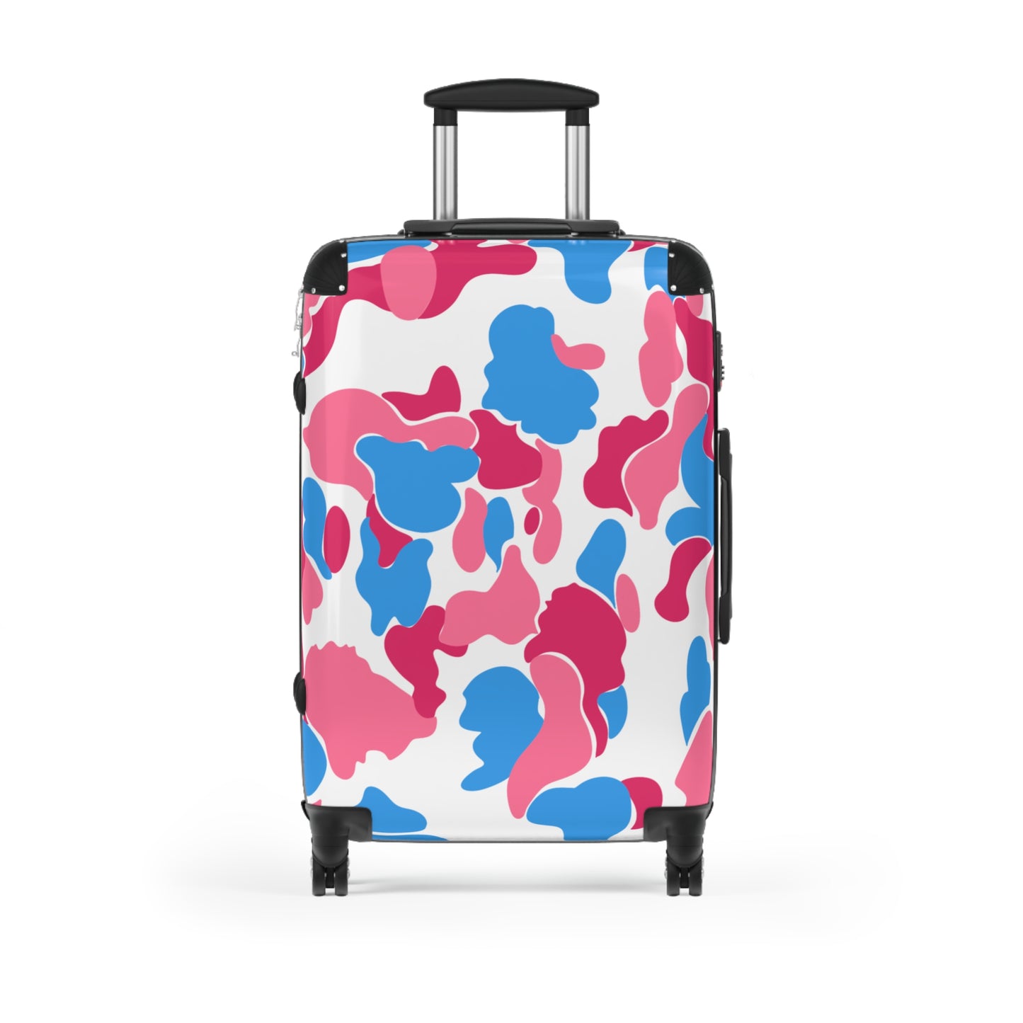 Dev-Camo Pink/Blue Suitcase